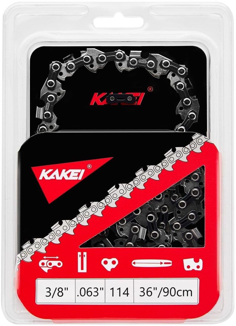 36" 3/8" .063" 114DL Ripping Chain, 1 Chain